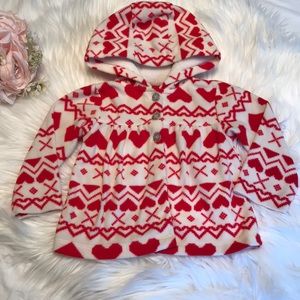 🎀 Carter’s Heart Hooded Jacket
